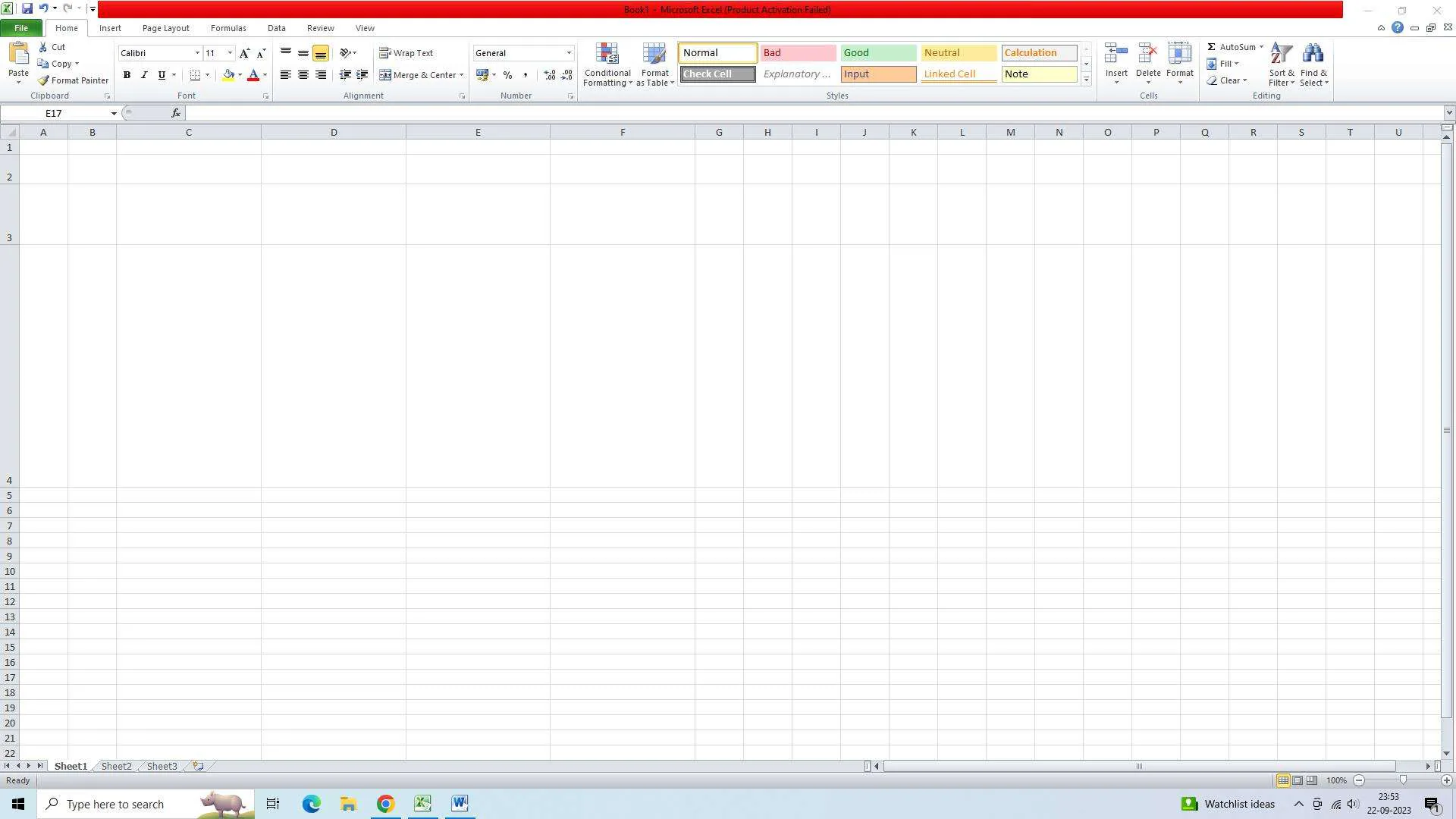 alignement de l'organigramme du couloir de nage ajusté en excel