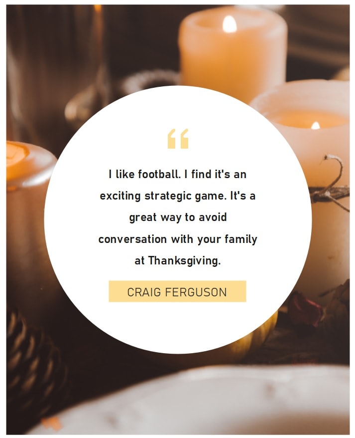 thanksgiving football greetings