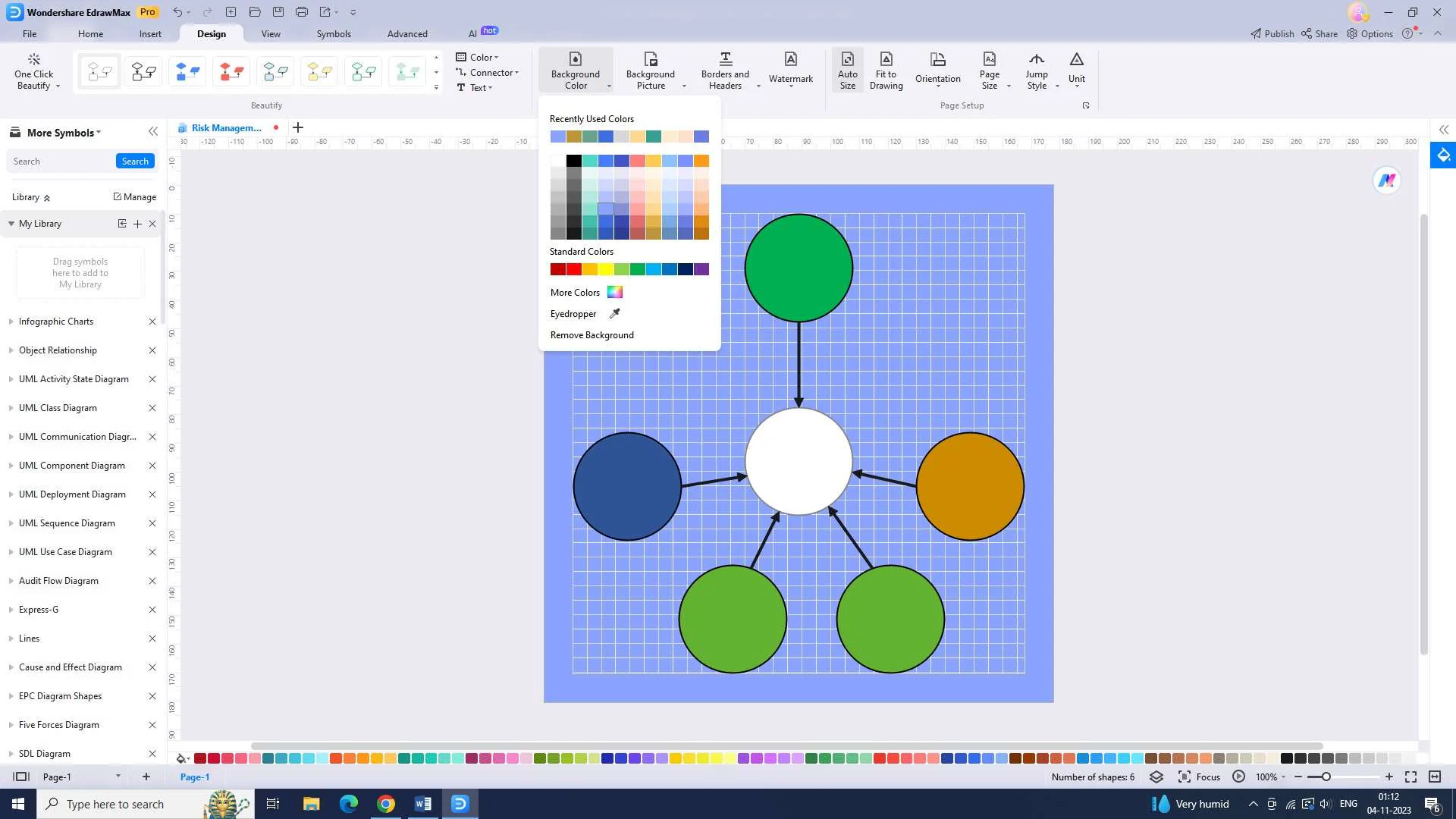 customizing the template