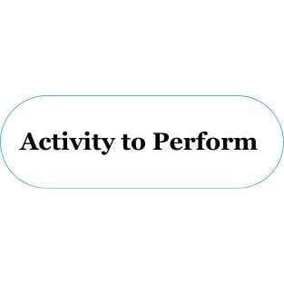 how to represent activity