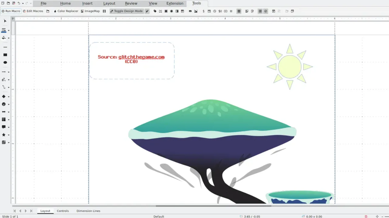 interface libreoffice-draw