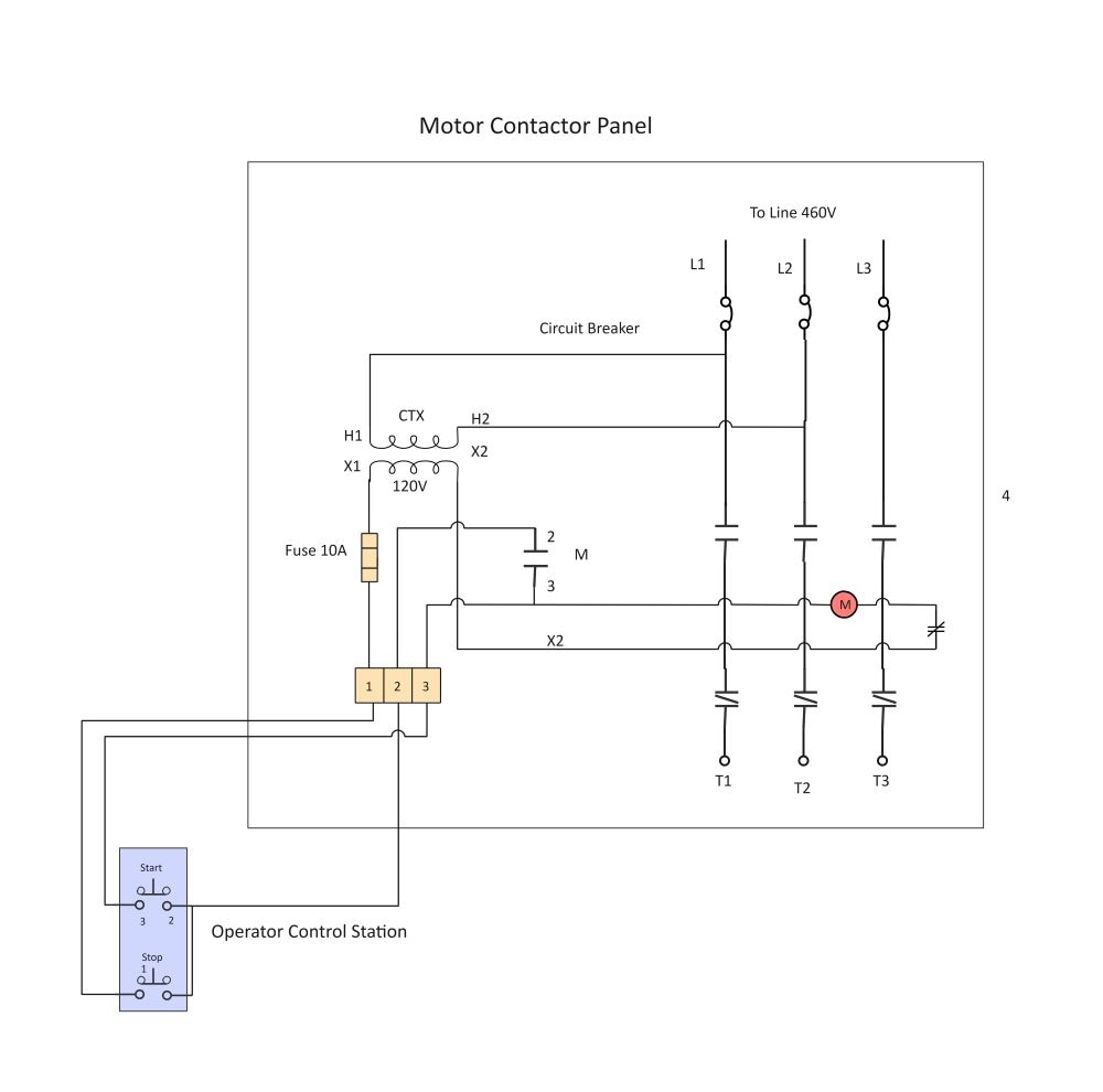 esquema del sistema de cableado del motor de arranque