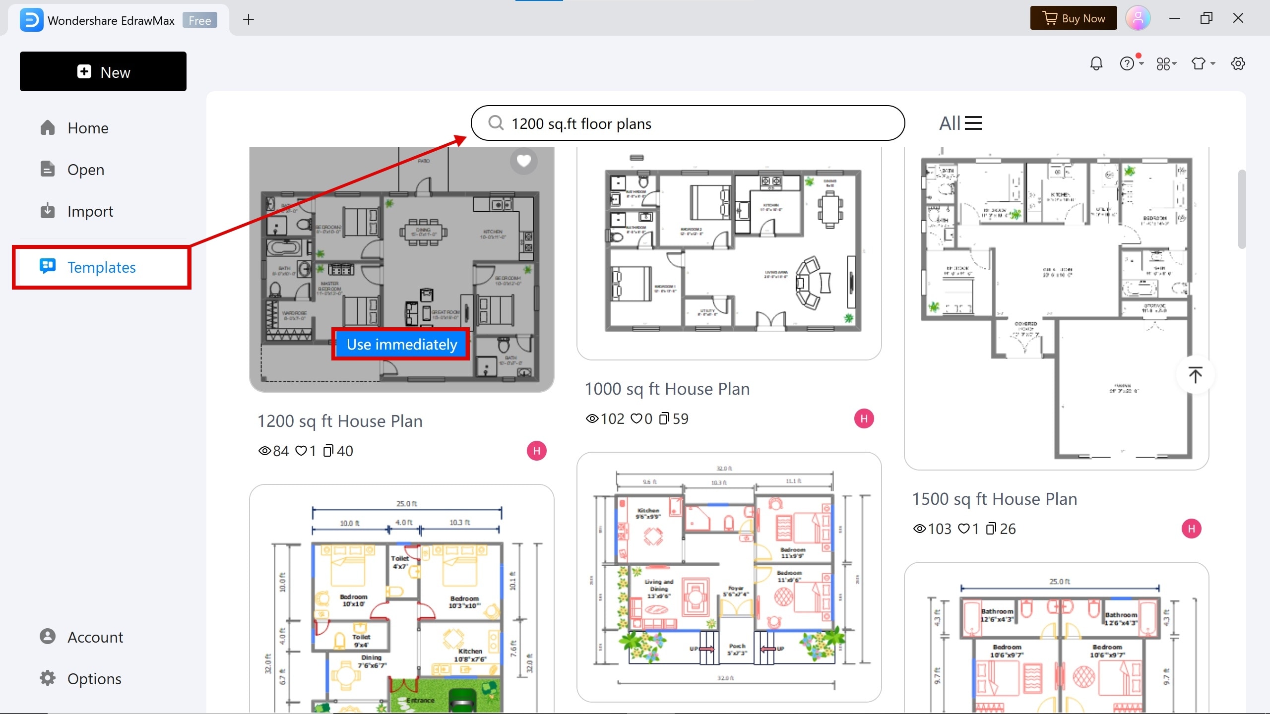 customizing floor plan 