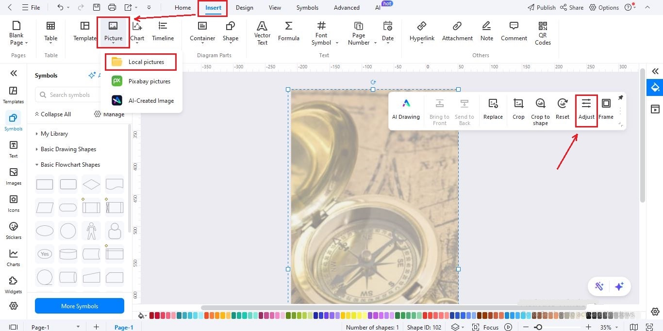 step-02 add background image