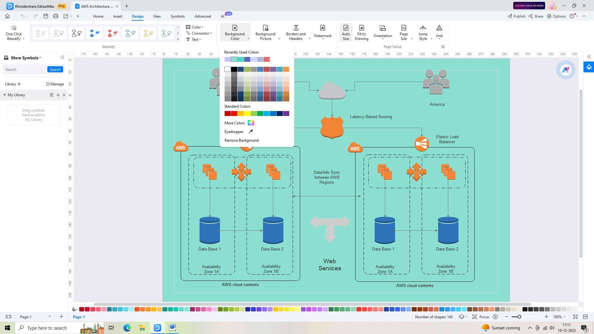 customizing the diagram