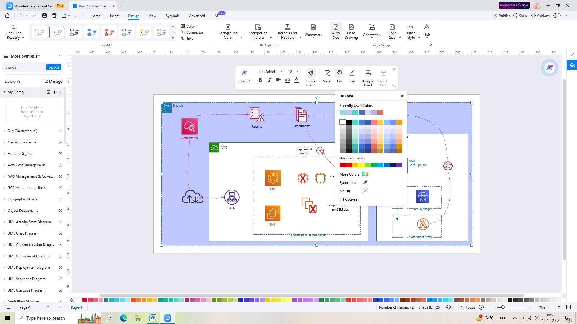 customizing the template