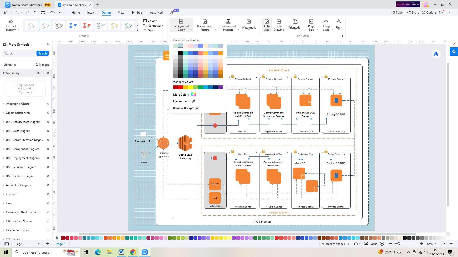 customizing the new template