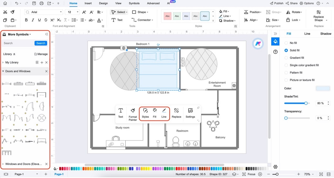 edrawmax customization tools