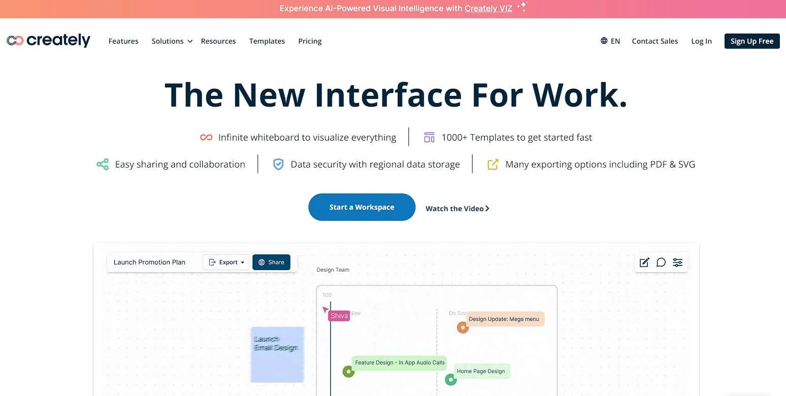 creately org chart creator