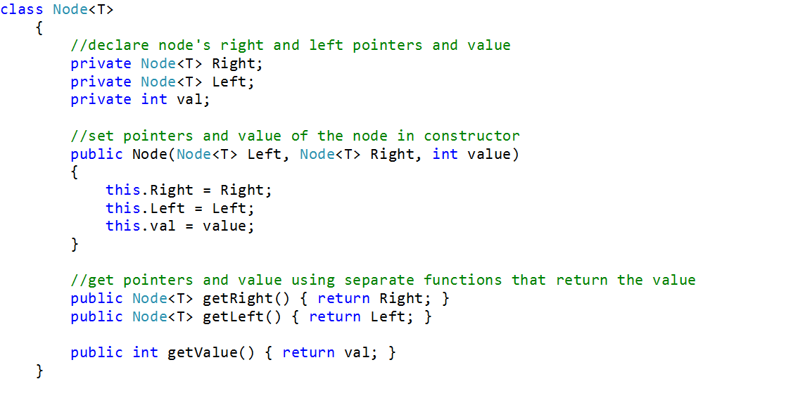 binary search tree program in python