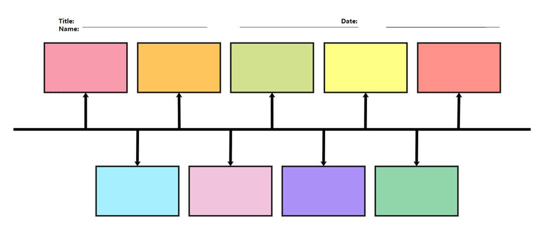 timeline template for project managers