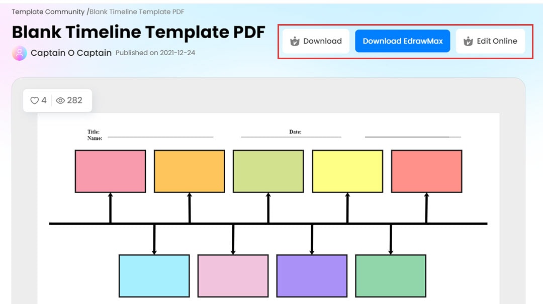 Edrawmax template community