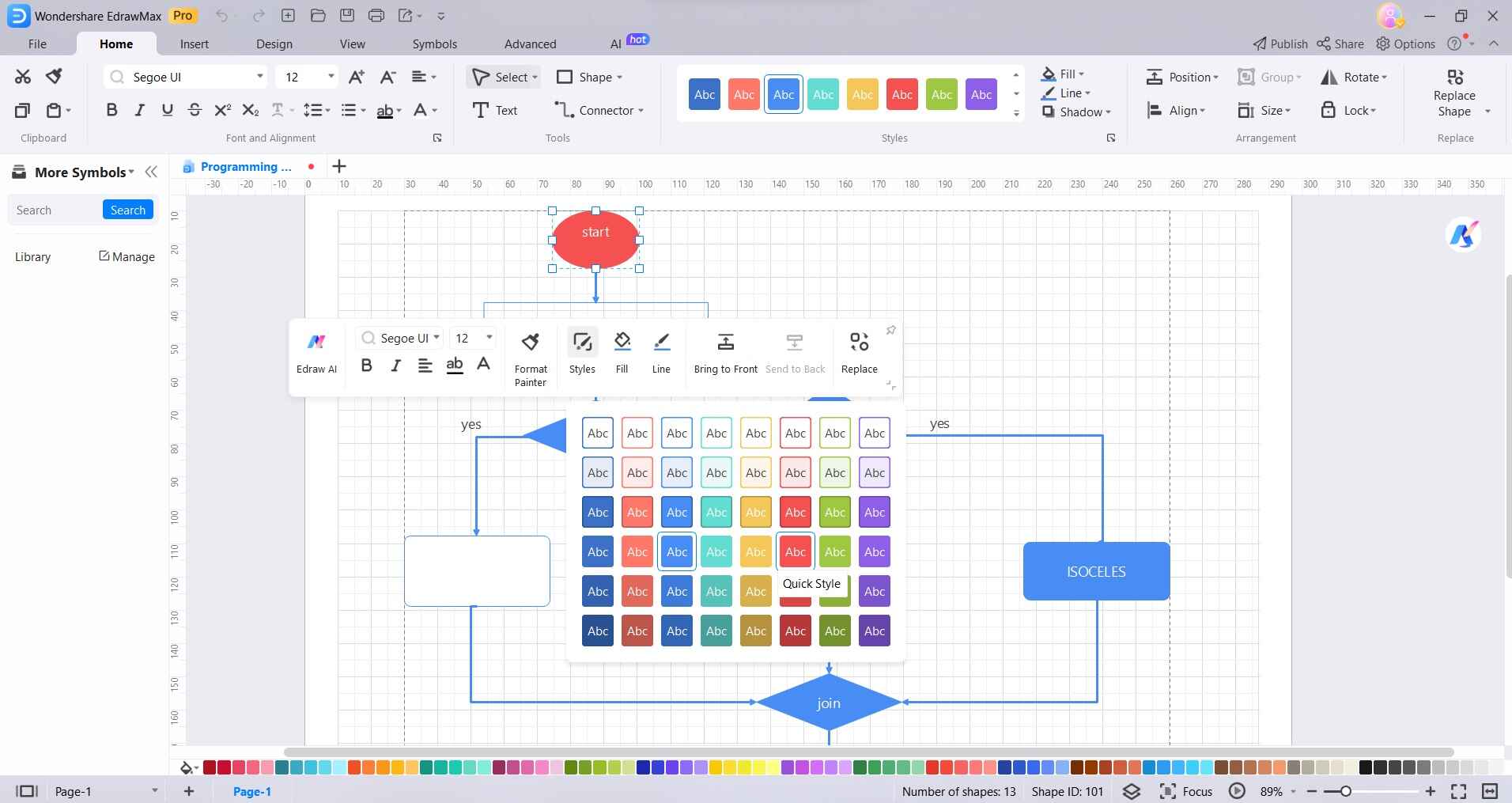 format colors