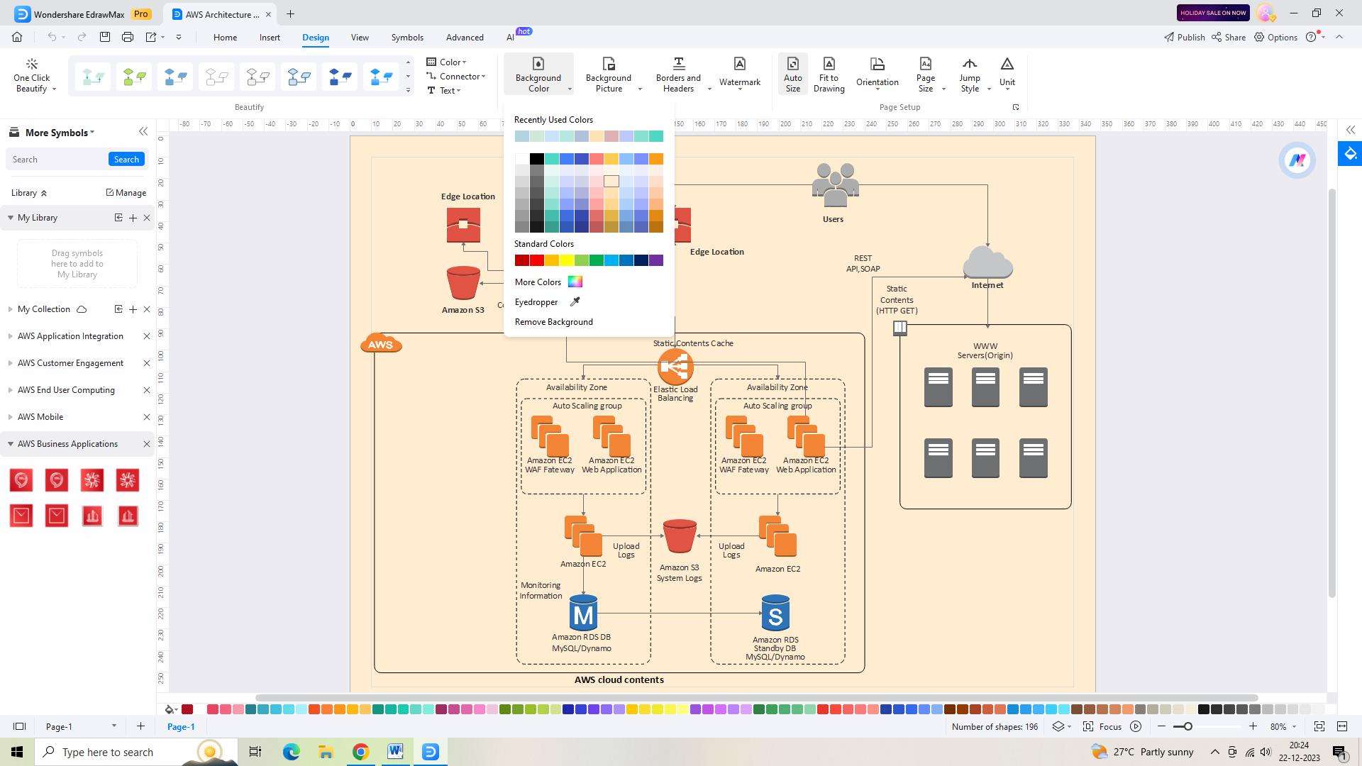 personalizing the diagram