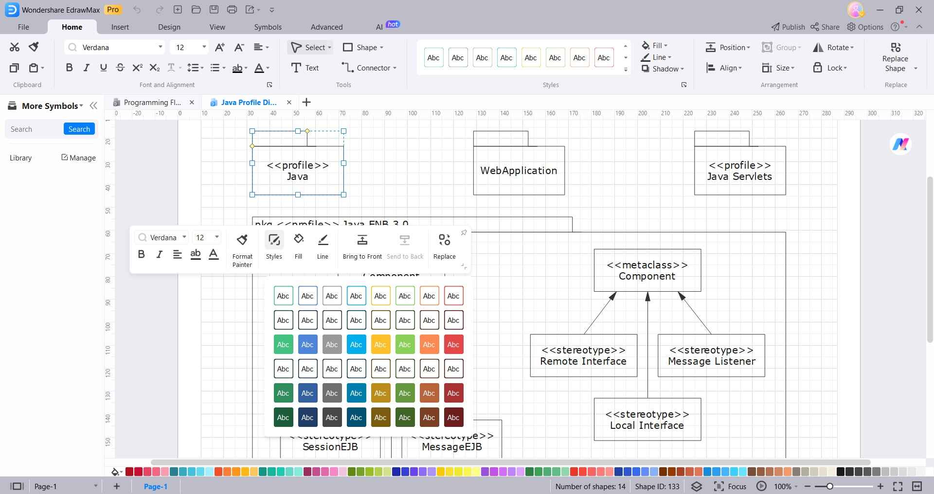 format colors