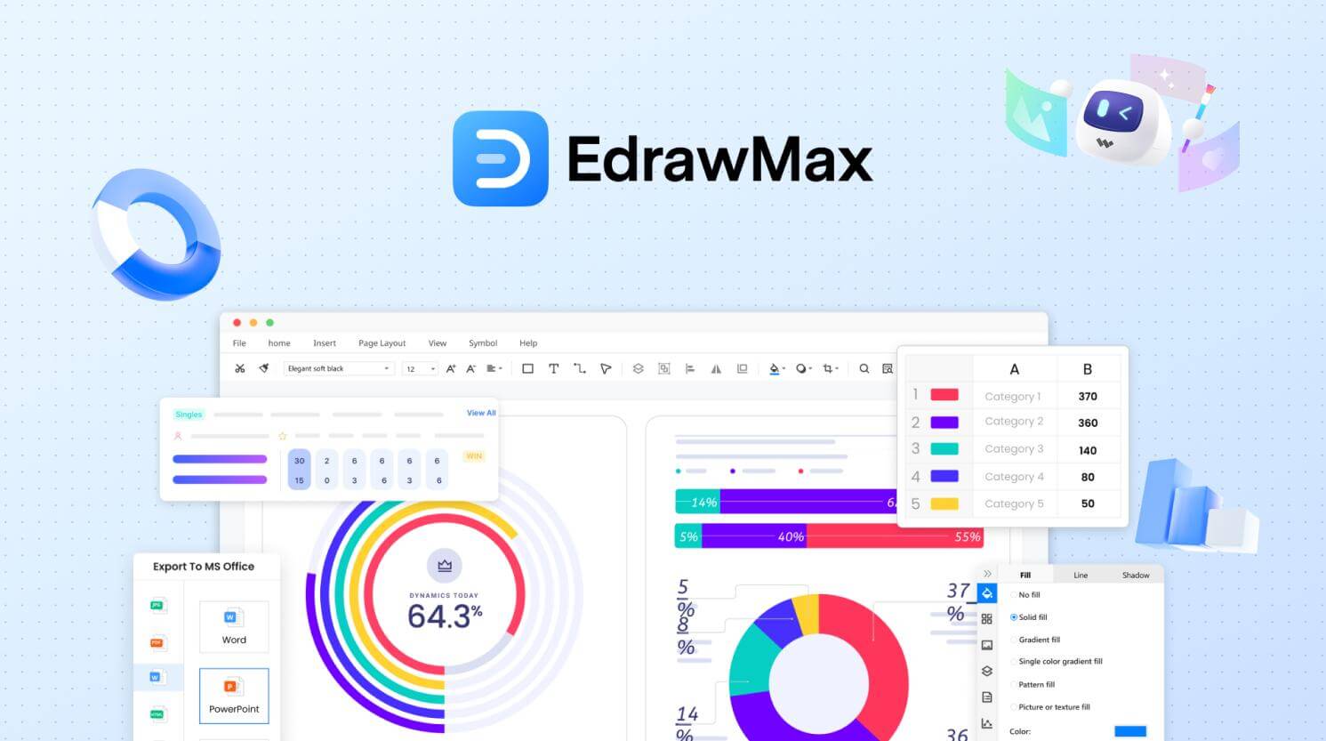 edrawmax for floor plan design