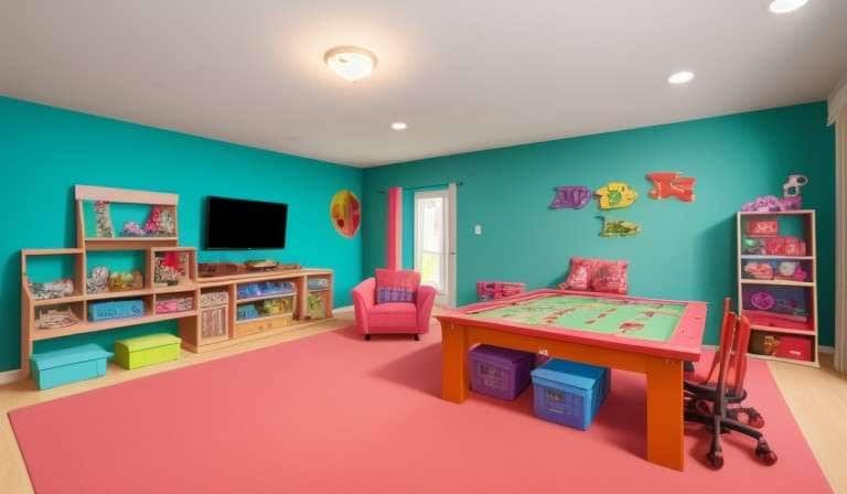 playroom with board room 