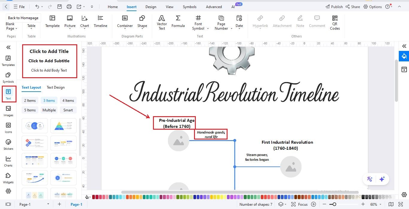 step-add-text-timeline