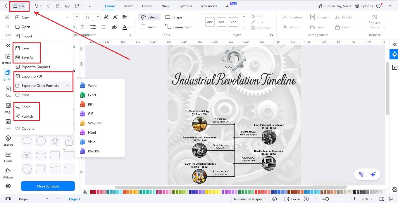 step-save-share-export-timeline