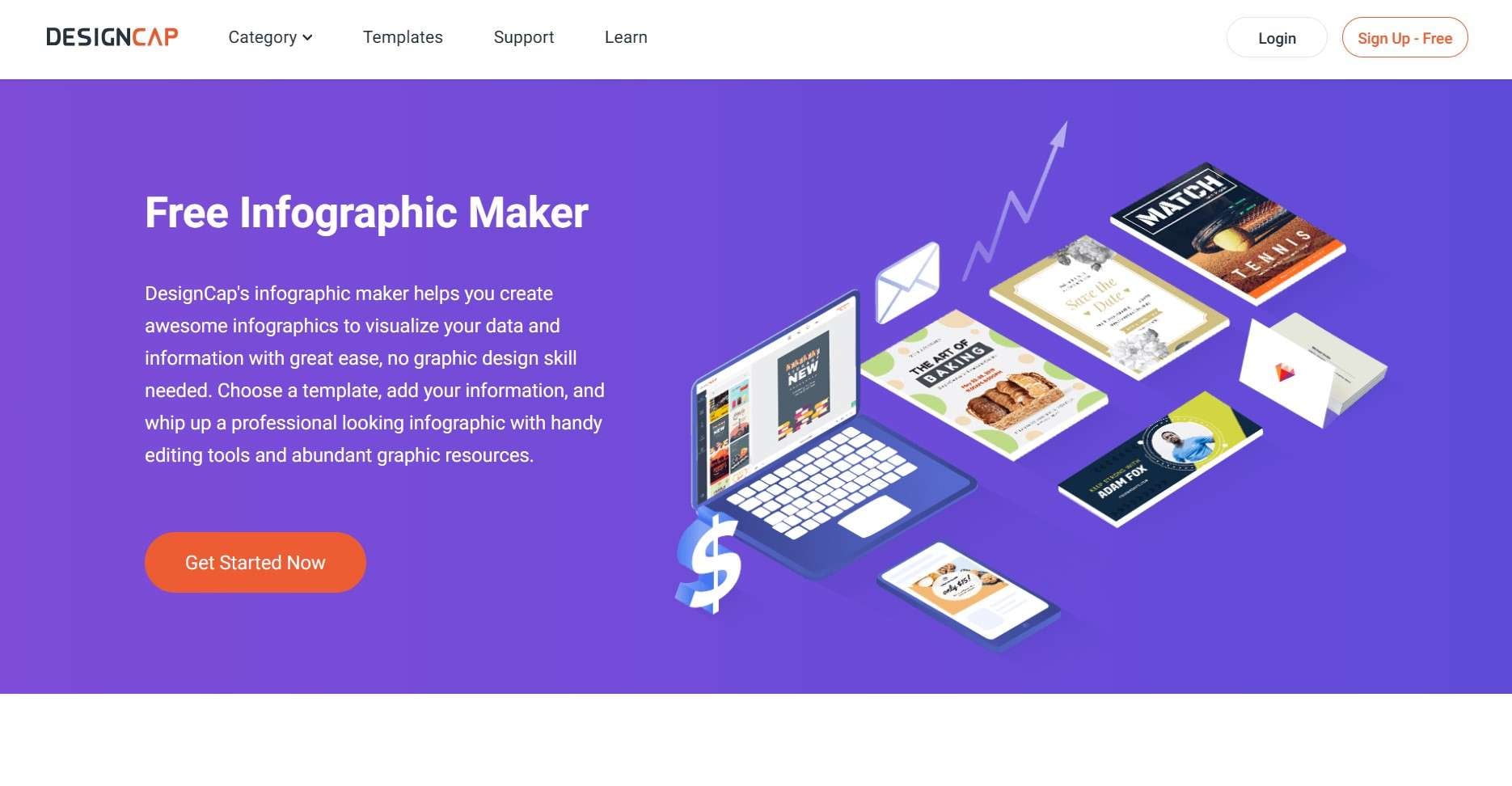 designcap best infographic tool
