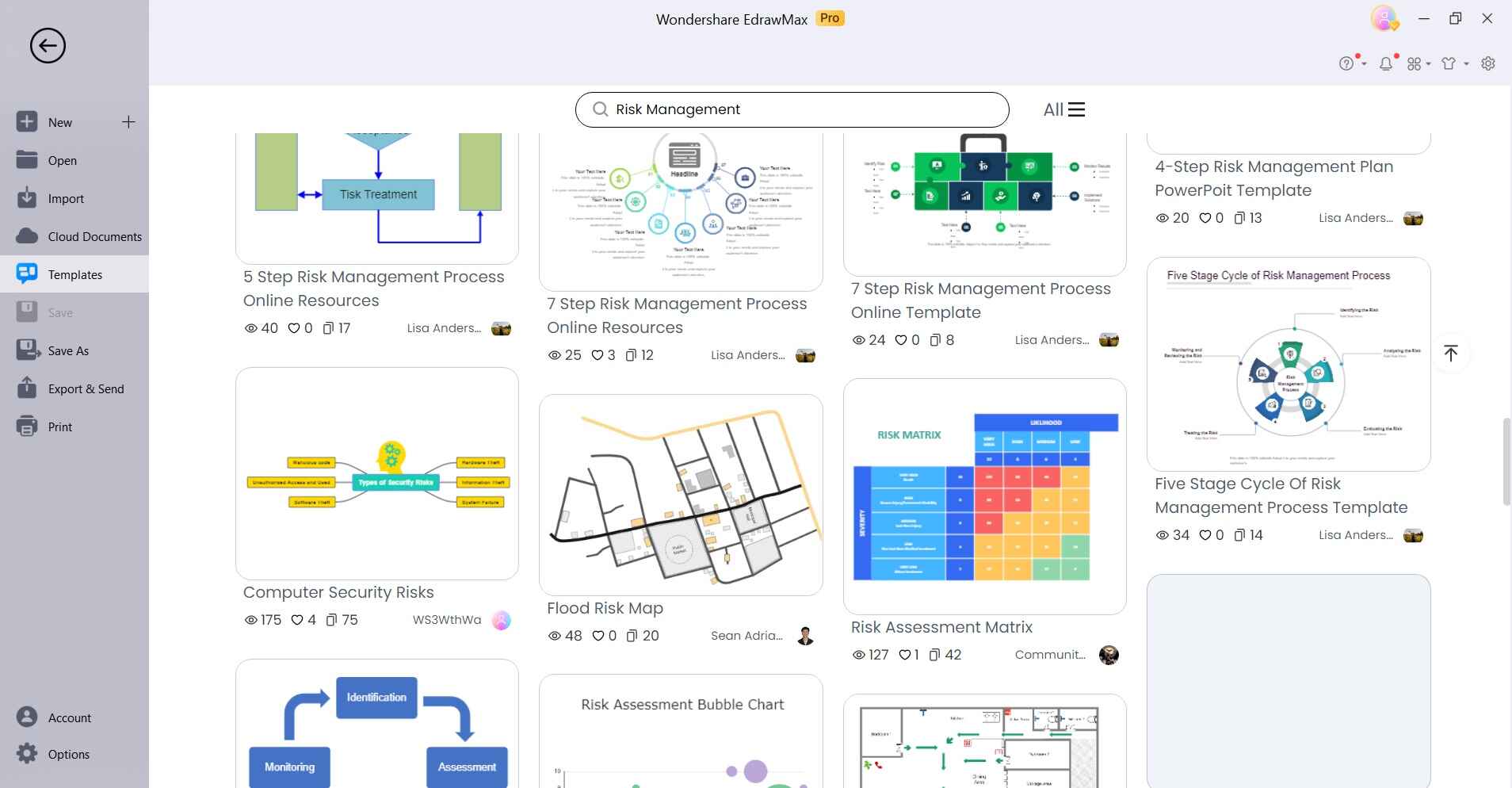 edrawmax templates gallery