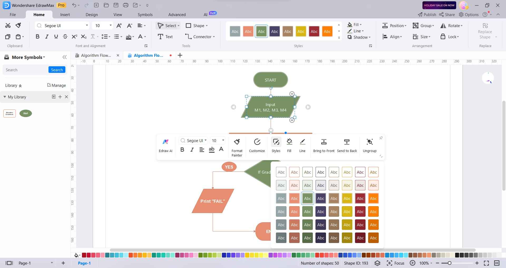 format colors