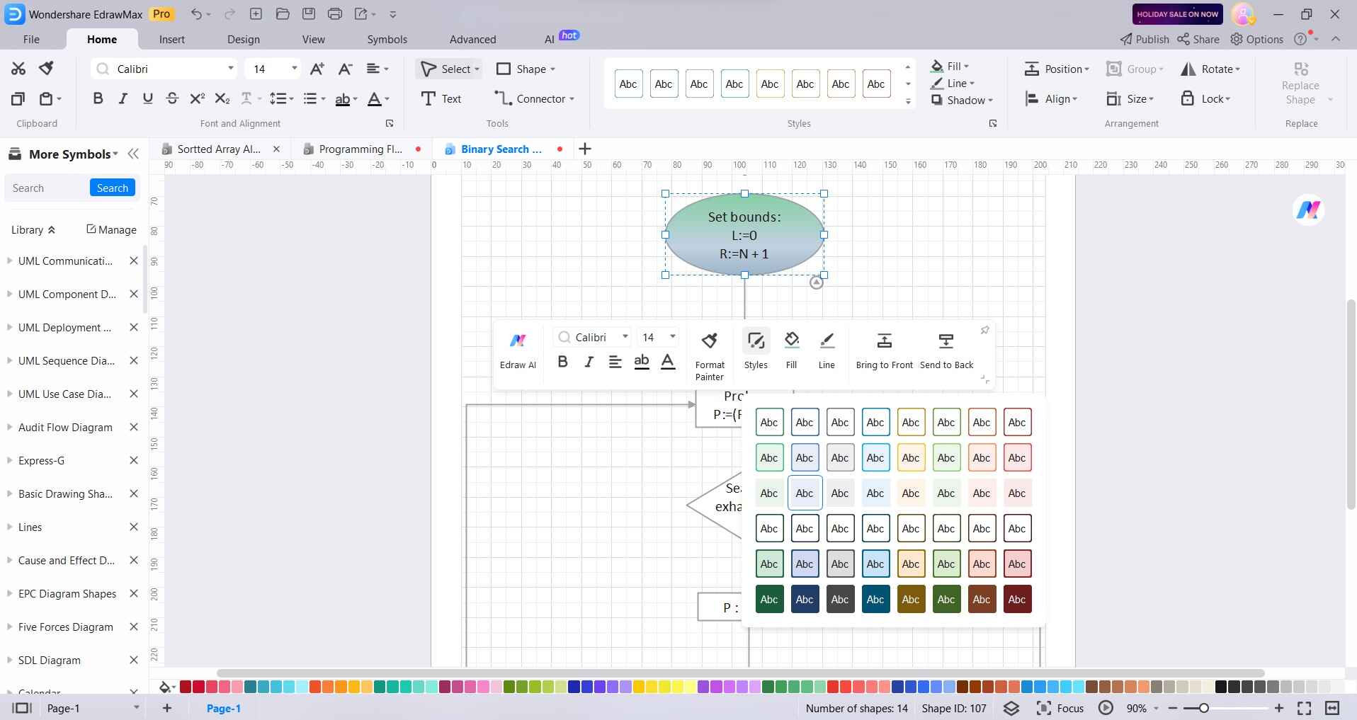 format colors