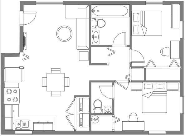 floor plan template