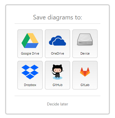 select a destination for output