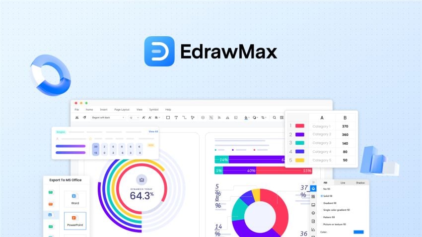 homepage of edrawmax