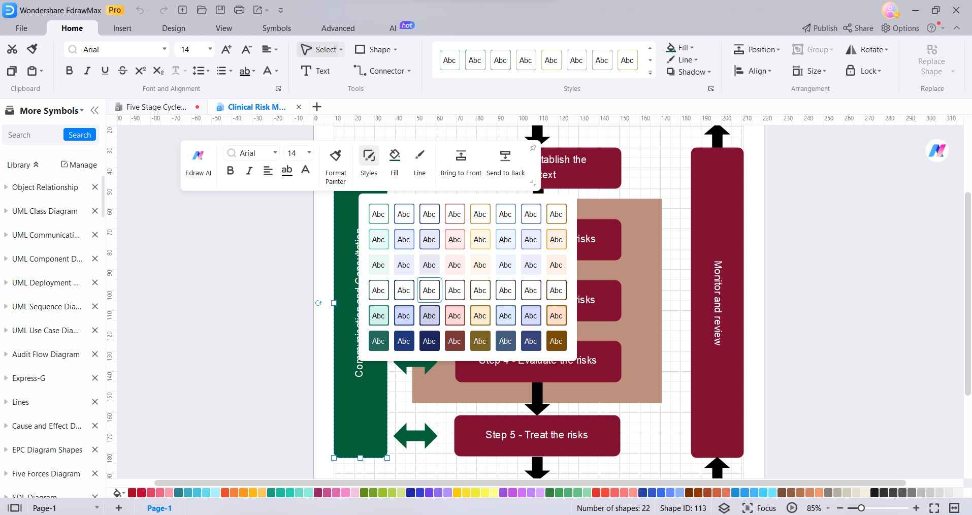 format colors