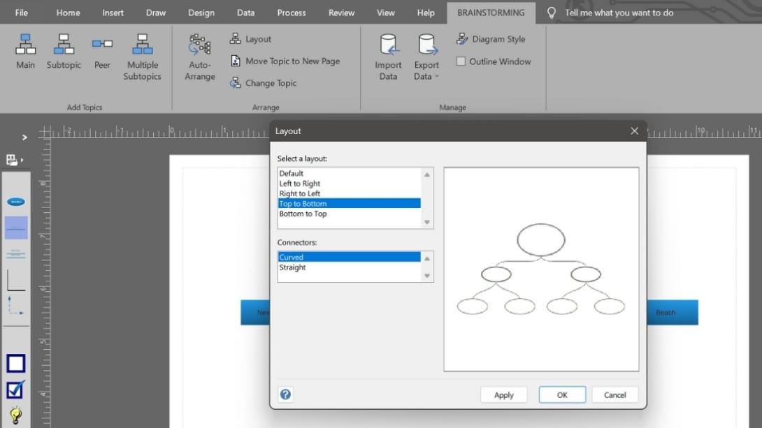 create-a-mind-map-in-visio