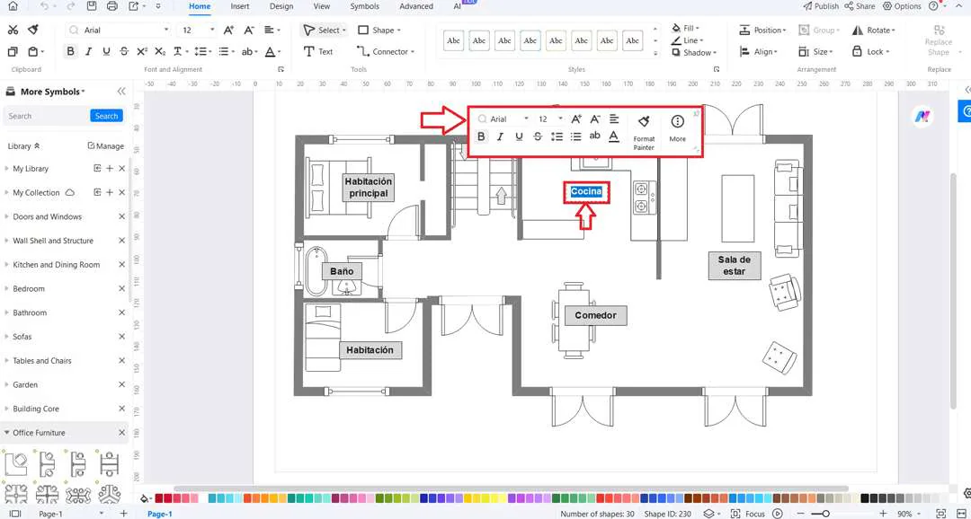 edit mini house floor plans