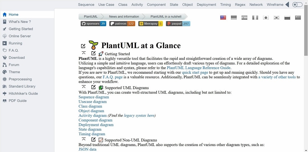 Plant UML 1