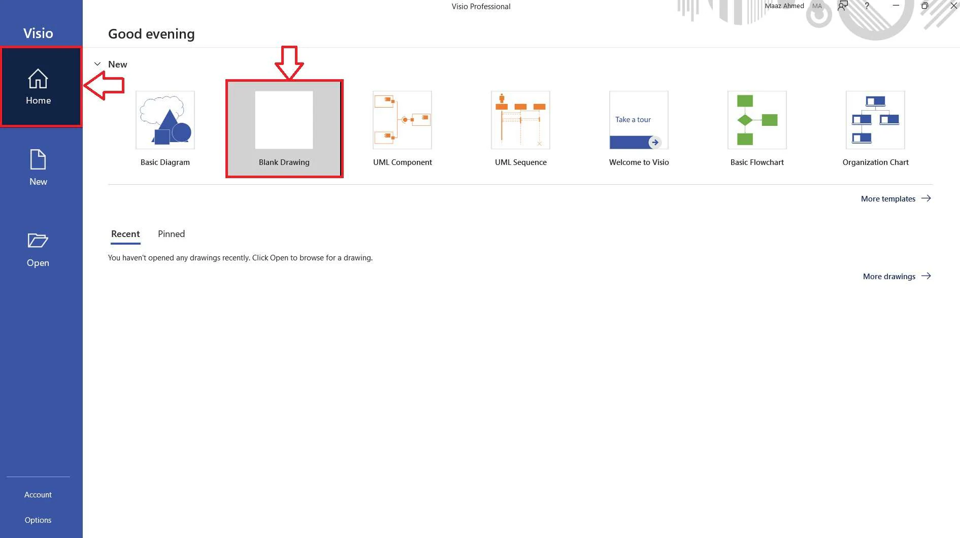 visio uml profile diagram