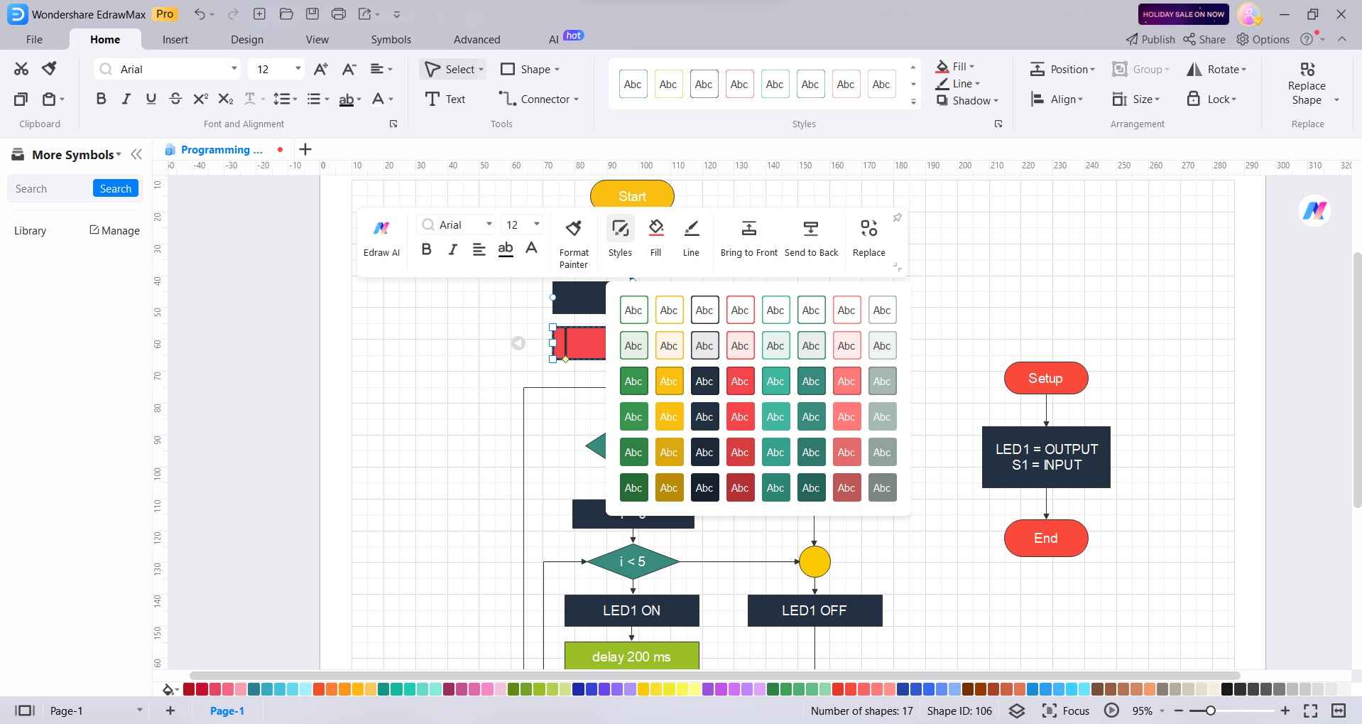 format colors