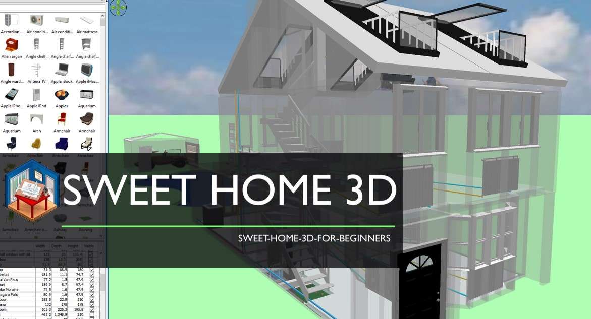 sweet home 3D