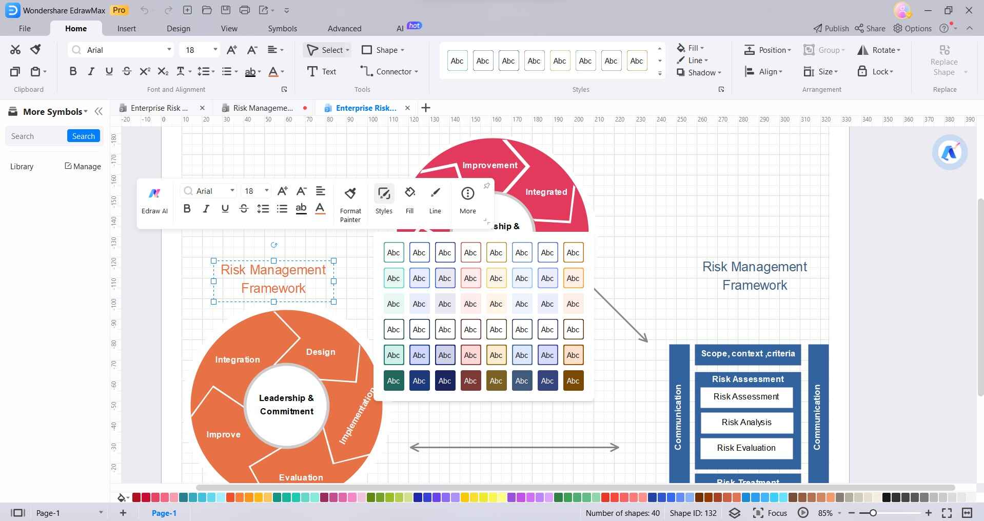 format colors