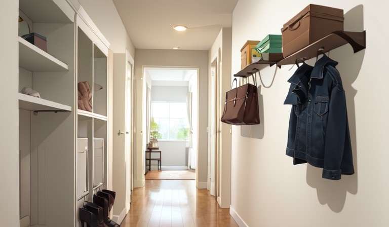 wall mounted shelves for shoes