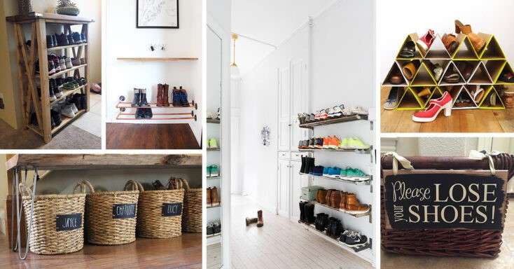 10 Clever Shoe Storage Ideas for Small Entryways