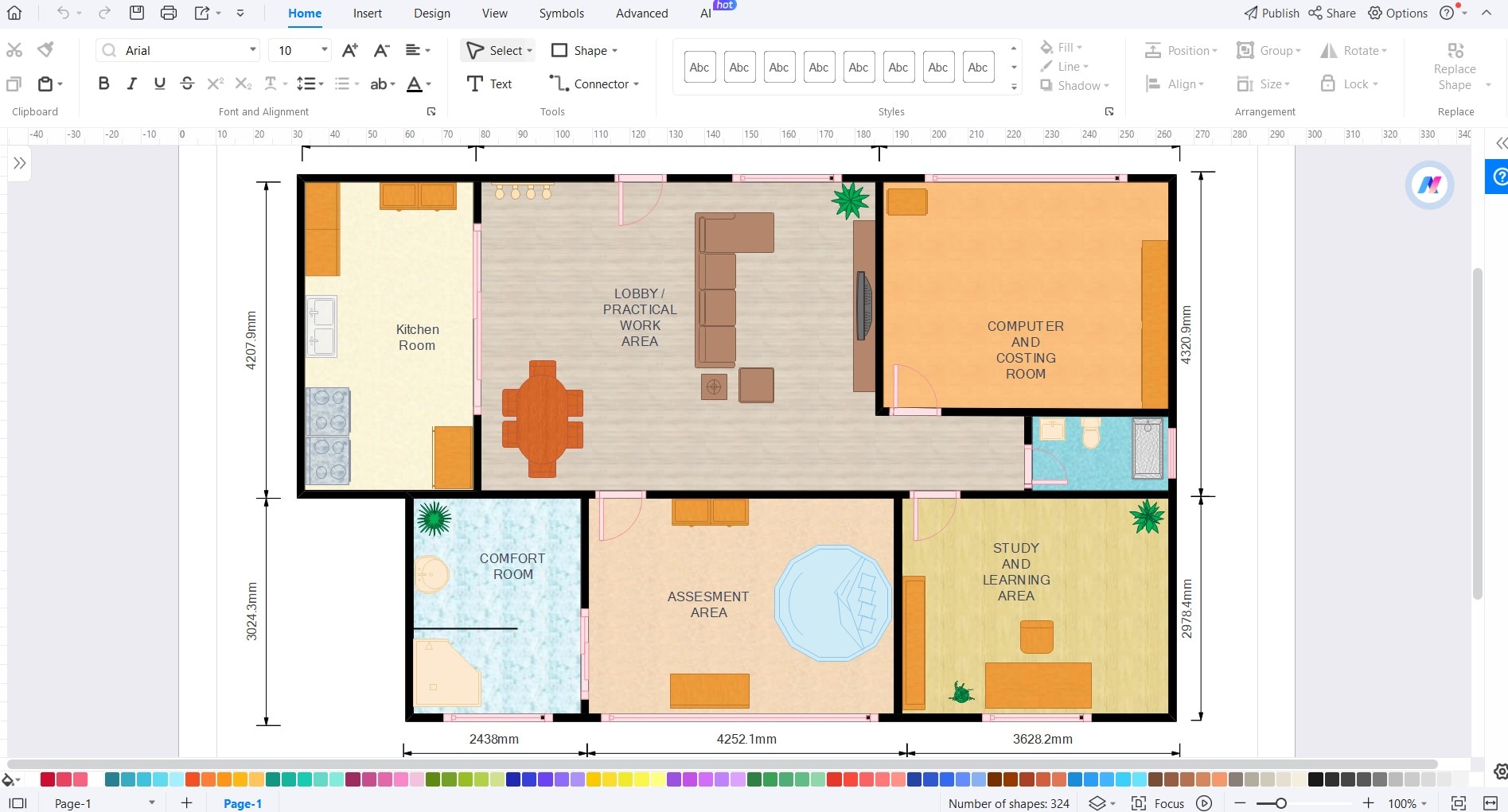 charming shop home plans
