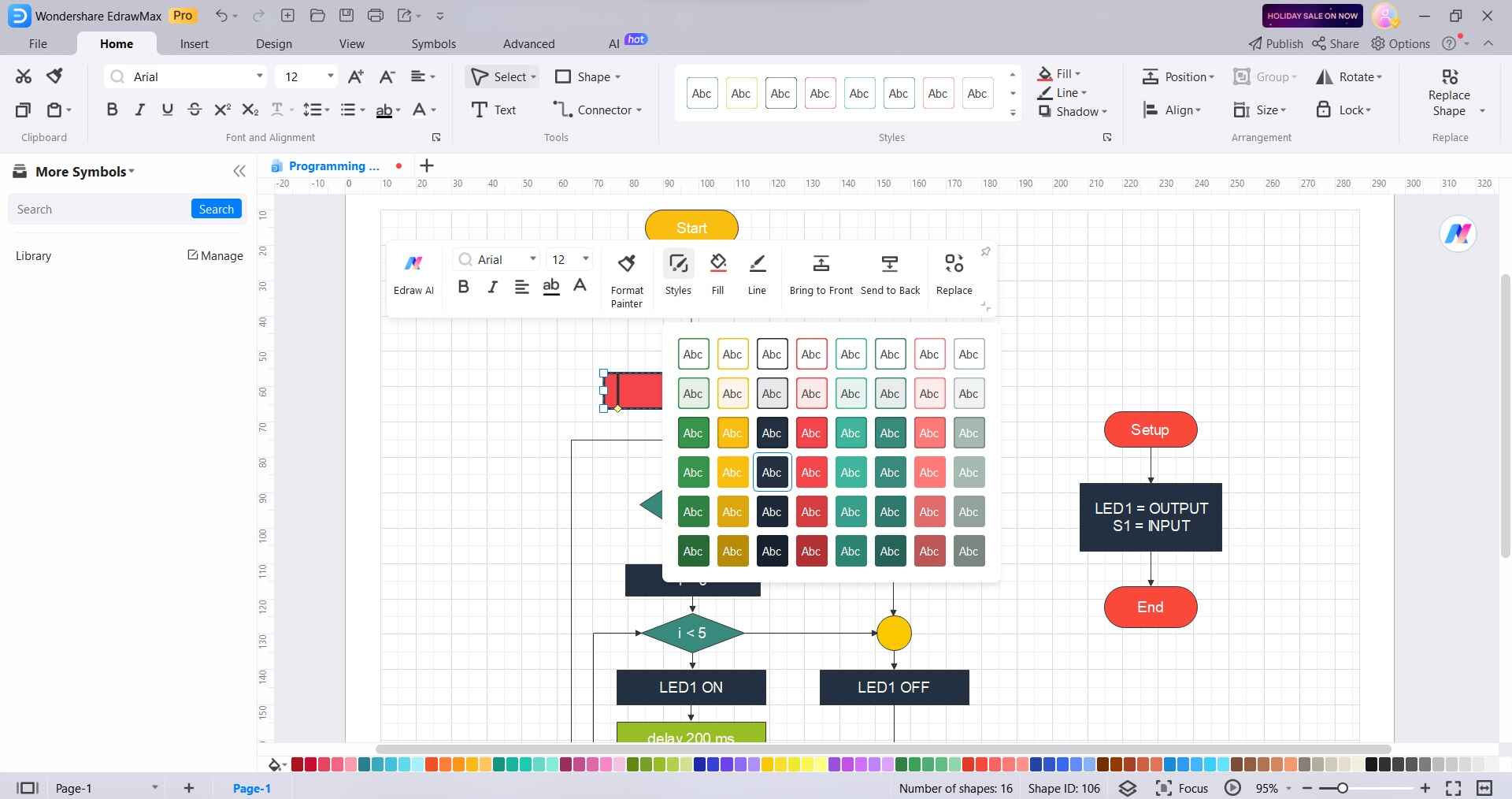 format colors