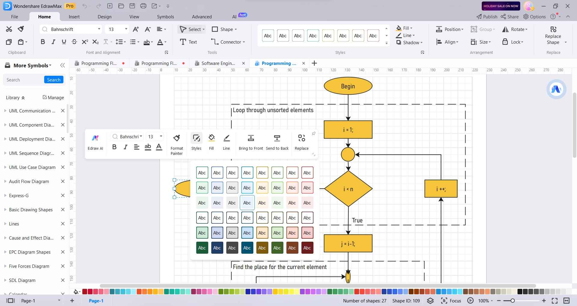 format colors