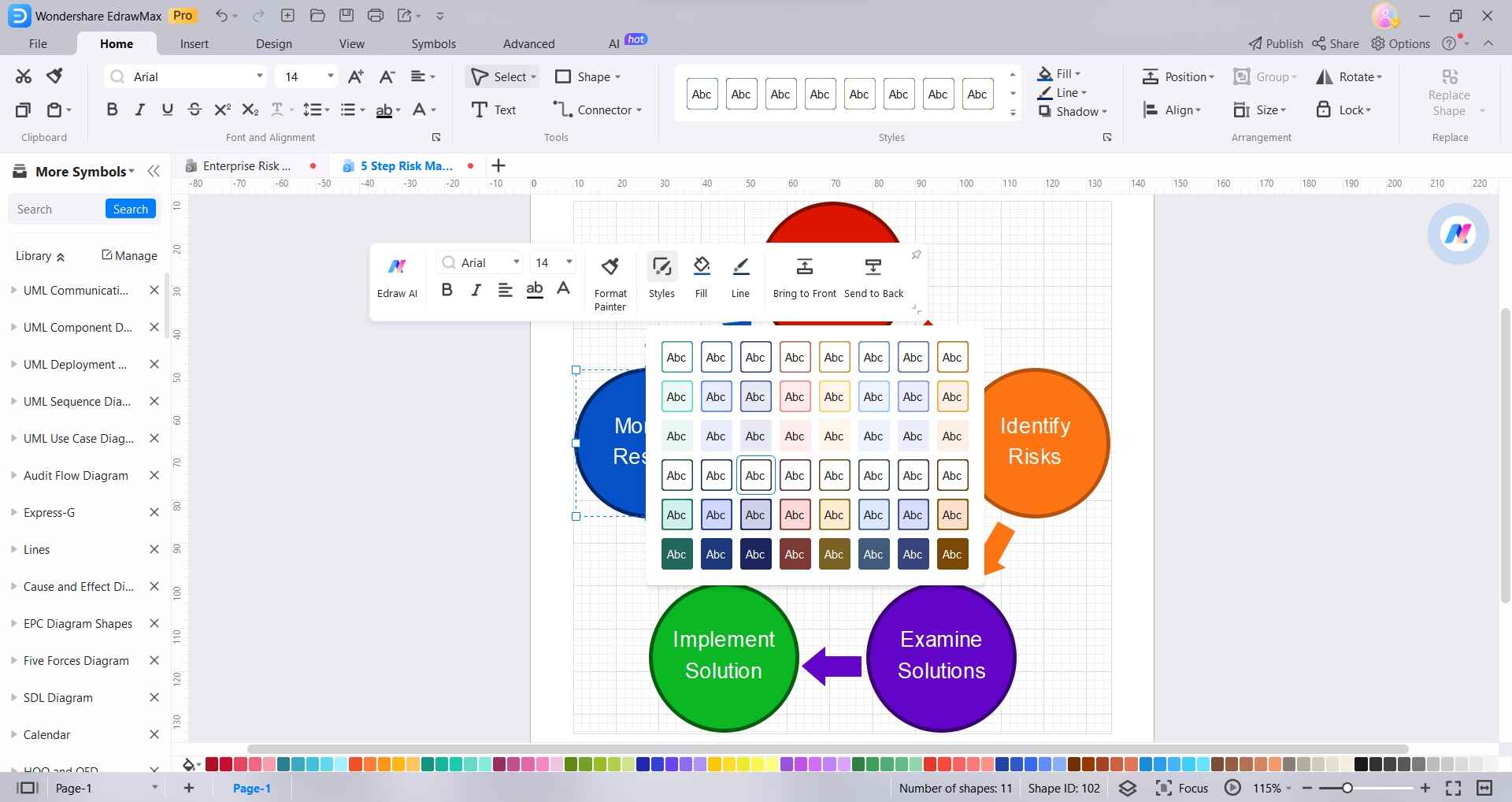 format colors