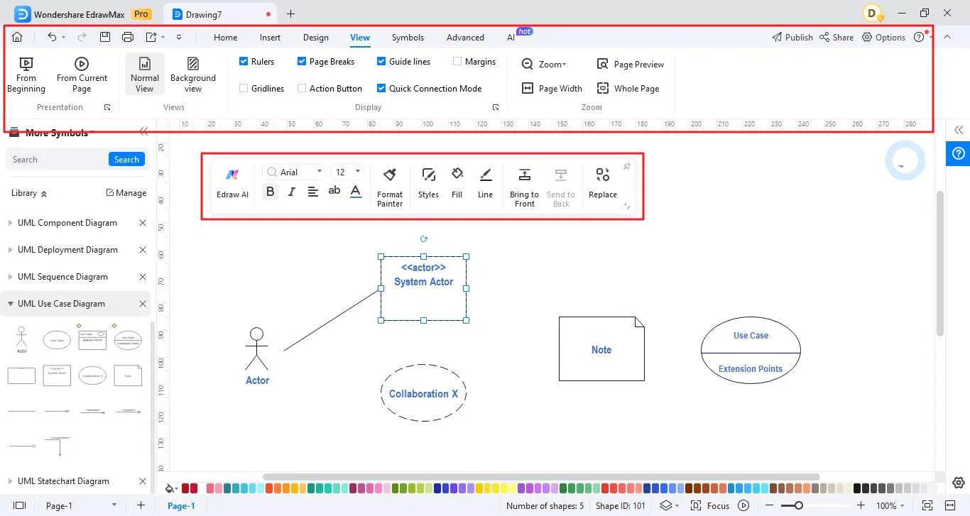 edit the file with tools