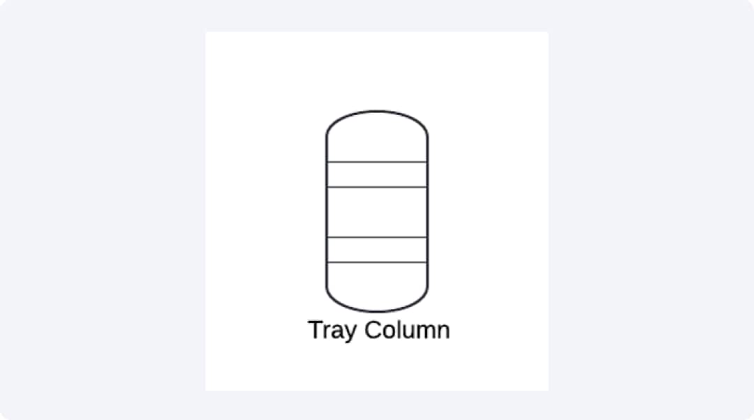 tray column