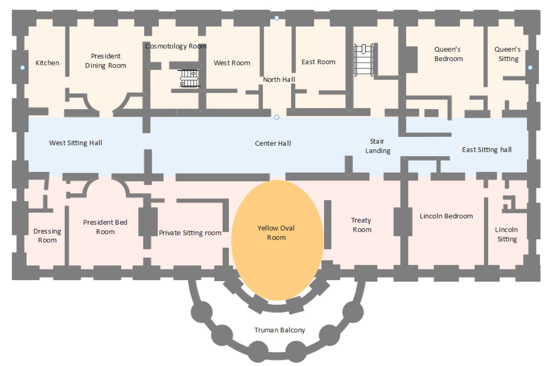 second floor plan template edrawmax