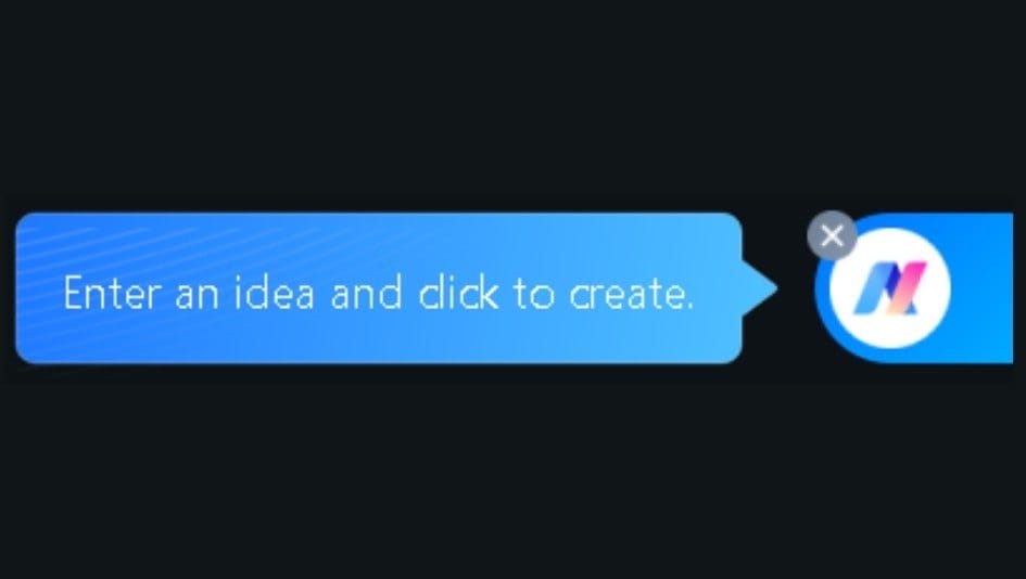 EdrawMax AI floating button-Interface