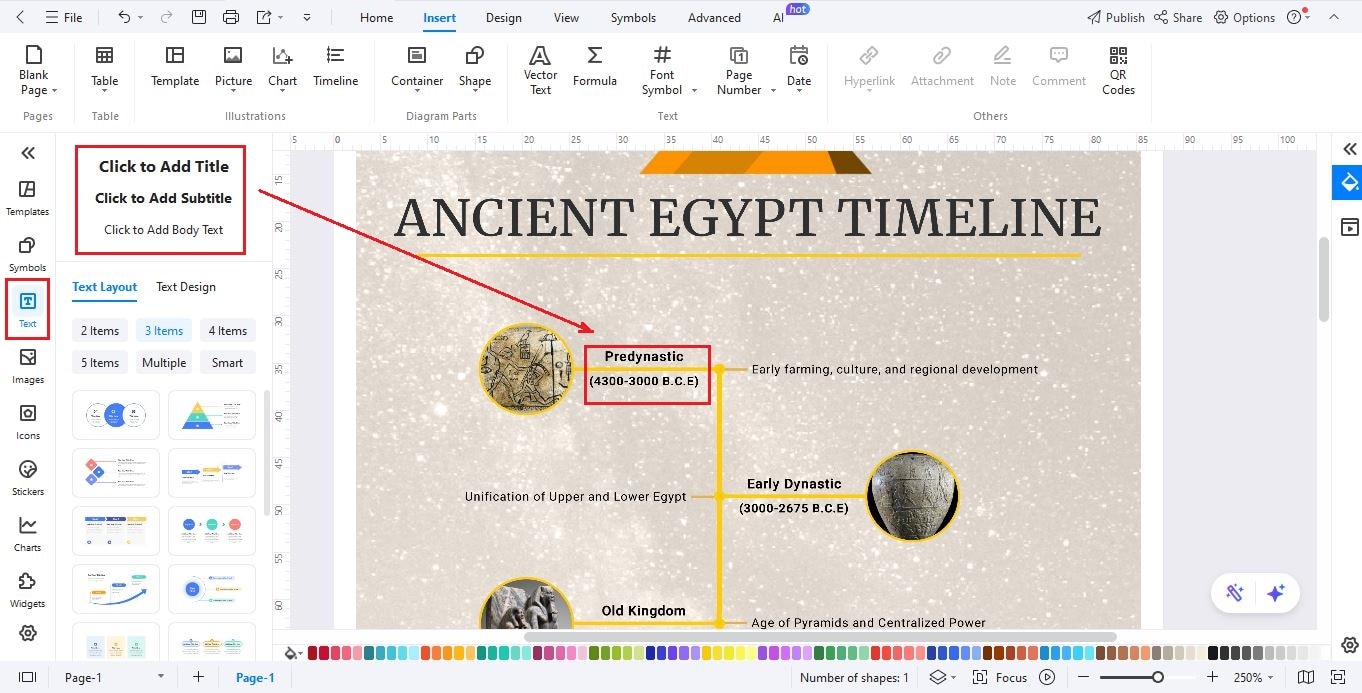 step-add-text-timeline
