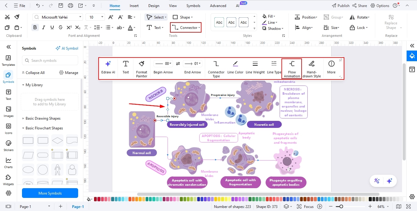 EdrawMax-add-relationships
